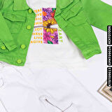 Kız Çocuk Gömlek 1-4 Yaş 22254