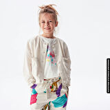 Kız Cebi Lastikli Gömlek 8-14 34373 Kckt07008