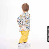 Erkek Palmiyeli Gömlek 9 Ay - 2 Yaş 44619 Egml09029