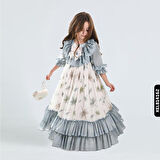 Kız Elbise 4-8 Yaş 2370 Kelb14162