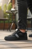Enoch Erkek Şeritli Günlük Spor Ayakkabı - Rahat Kalıp Sokak Sneaker