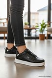 Enoch Kadın Spor Ayakkabı Perfore Detaylı Casual Sneaker Comfort Taban Günlük Yürüyüş Ayakkabısı