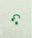 316L CERRAHİ ÇELİK PİERCİNG 6 MM PEMBE KAPLAMA DİŞ,DUDAK,KIKIRDAK,TRAGUS,KAŞ,KULAK SMİLEY PİERCİNG
