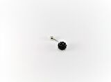 ŞAMBALA HAMUR SWAROVSKİ RENKLİ TAŞ 11 MM GÖBEK PİERCİNG