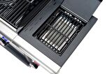 LANDMANN 12969 TRİTON MAXX 4.1 GAZLI OUTDOOR GRILL ÇELİK