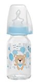 Nip Wide Neck Bottle 125 ml Antikolik Cam Biberon Erkek