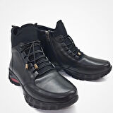 Comfort Taban Fermuarlı Nubuk Deri Kadın Bot