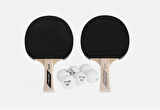 Butterfly Timo Boll 2 Raket 6 Top Masa Tenisi Raket Seti 85106