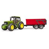 Bruder John Deere 6920 Traktör+ Kırmızı Römork 02057