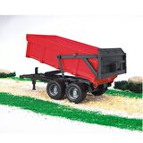 Bruder Römork Kırmızı Damperli 02211 Lisanslı Ürün