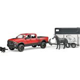 Bruder Ram 2500 Pickup Ve At Nakil Römorku 02501 Lisanslı Ürün