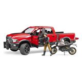 Bruder Ram 2500 Pickup Jet Ski Nakil Aracı ve Sürücüsü 02502