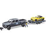 Bruder Ram 2500 Pıckup ve Roadster Yarış Arabası BR02504 Lisanslı Ürün