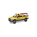 Bruder Ram Cankurtaran Araci-Figür-Sörf Tahtasi BR02506  Lisanslı Ürün