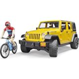 Jeep Wrangler Rubicon, Bisiklet ve Sürücüsü