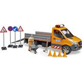 Bruder Mercedes Benz Sprinter Yol Bakım Aracı ve Elemanı 02677 Lisanslı Ürün