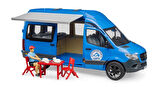 Bruder MB Sprinter Karavan, Aksesuarlar ve Sürücüsü BR02684
