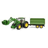 Bruder John Deere 7R 350 Kepçelı Traktör Ve Römork BR03155