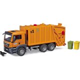 Bruder Man Tgs Çöp Kamyonu (Turuncu) BR03760 Lİsanslı Ürün