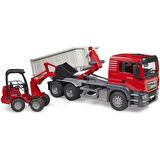 Bruder Man Tgs Damperli Kamyon & Schaffer Yükleyici BR03767