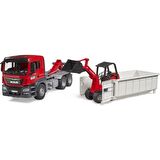 Bruder Man Tgs Damperli Kamyon & Schaffer Yükleyici BR03767