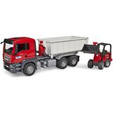 Bruder Man Tgs Damperli Kamyon & Schaffer Yükleyici BR03767