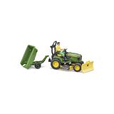 Bruder John Deere Çim Biçme Traktörü ve Bahçıvan 62104 lİSANSLI üRÜN