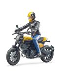 Bruder Motorsiklet ve Sürücüsü 630053 Lisanslı Ürün