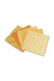 Origami Kağıdı Sarı 15x15cm 50 Sayfa 5 Desen