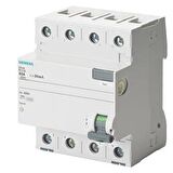 Sıemens 5Sv4344-0 40A 4 Pol 30Ma Kaçak Akım Rolesi