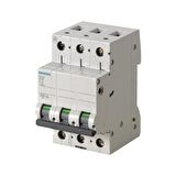 Siemens,5Sl6310-7Ya 10A, 3 Fazlı, >N< Otomat,  6Ka, C Tipi