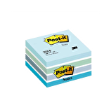 Post-it® Küp, Mavi 450 Yaprak 76x76mm