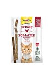 Gimcat Pollama Poultry Kümes Hayvanlı Çubuk Yetişkin Kedi Ödülü 4x5 g 