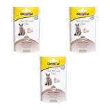Gimcat Deri ve Tüy Sağlığı Koruyan Tablet Kedi Ödül Maması 40 Gr (3 Adet)