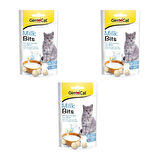Gimcat Milk Bits Sütlü Ve Taurinli Tablet Kedi Ödül Maması 40 gr (3 Adet)