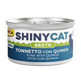 Gimcat Shiny Cat (Sos İçinde) Kinoalı Ton Balıklı Yetişkin Kedi Konservesi 70 Gr (24 Adet)