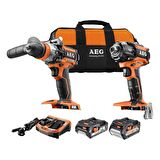 Aeg Bsb 18 Cbl + Bss 18 Op Akülü Set (Jp18C2Lı-X02B)