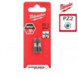 Milwaukee Bits Uç Pz2 25Mm 2Lı Pkt