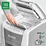 Leitz Iq Autofeed 100 Otomatik Küçük Ofis Evrak Imha Makinesi P5