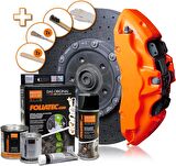 Foliatec Fren Kaliperi Boya Seti 4 Komponet Neon Turuncu