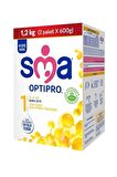 Sma Optıpro-1 (0-6 Ay) Bebek Sütü (2x600G) X 6 Adet