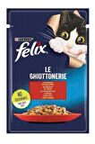 Felix Sığır Etli Yaş Kedi Maması 85 Gr x 26 Lı