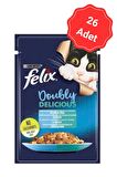 Felix Somon Ve Sardalyalı Yaş Kedi Maması 85 Gr x 26 Adet