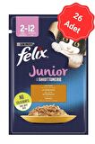 Felix Tavuklu Yavru Kedi Yaş Mama 85 Gr x 26 Lı