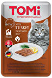 Tomi Kedi Hindi - Ispanak Tahılsız Pouch Mama 100gr (pate)