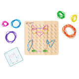 Eichhorn Montessori Ahşap Geo Board