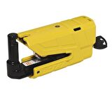 Abus 8077 Granit Detecto X-PLUS Alarmlı Disk Kilidi Sarı