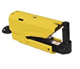 Abus 8077 Granit Detecto X-PLUS Alarmlı Disk Kilidi Sarı