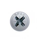 Evrensel Vida, Sunta Vidası, 2,5 x 12 mm, 1.000 Adet, Tam Dişli, Havşa Başlı, Yıldız Z1, SPAX-S Versiyon, WIROX Kaplama