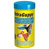 Tetra Guppy Lepistesler için Pul Balık Yemi 100 ml